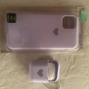 iPhone 11 lavender colored case